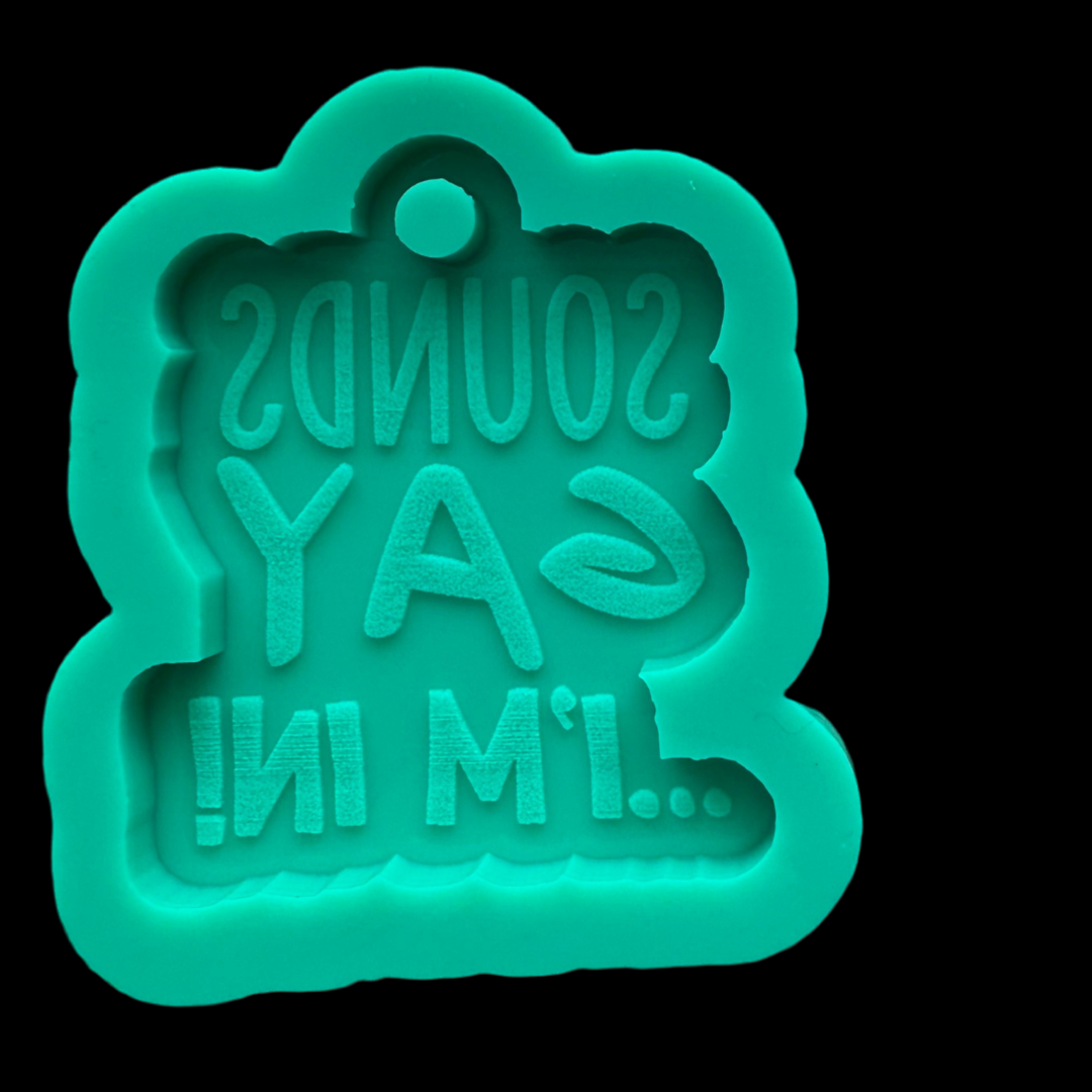 Sounds Gay Keychain Mold