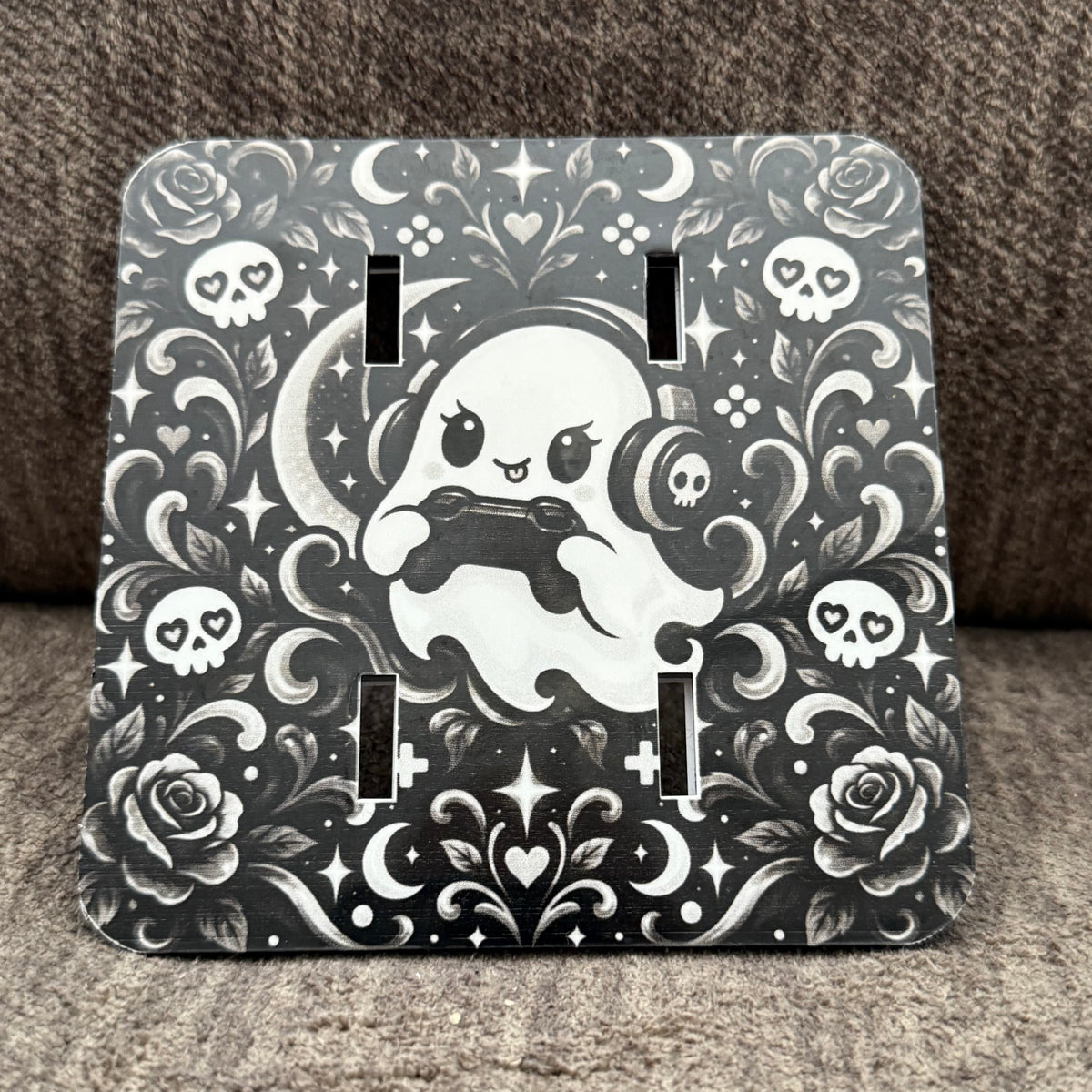Ghost Resin Game Controller Stand