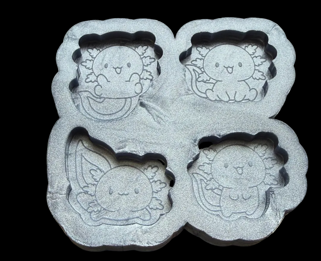 Axolotl Palette Mold