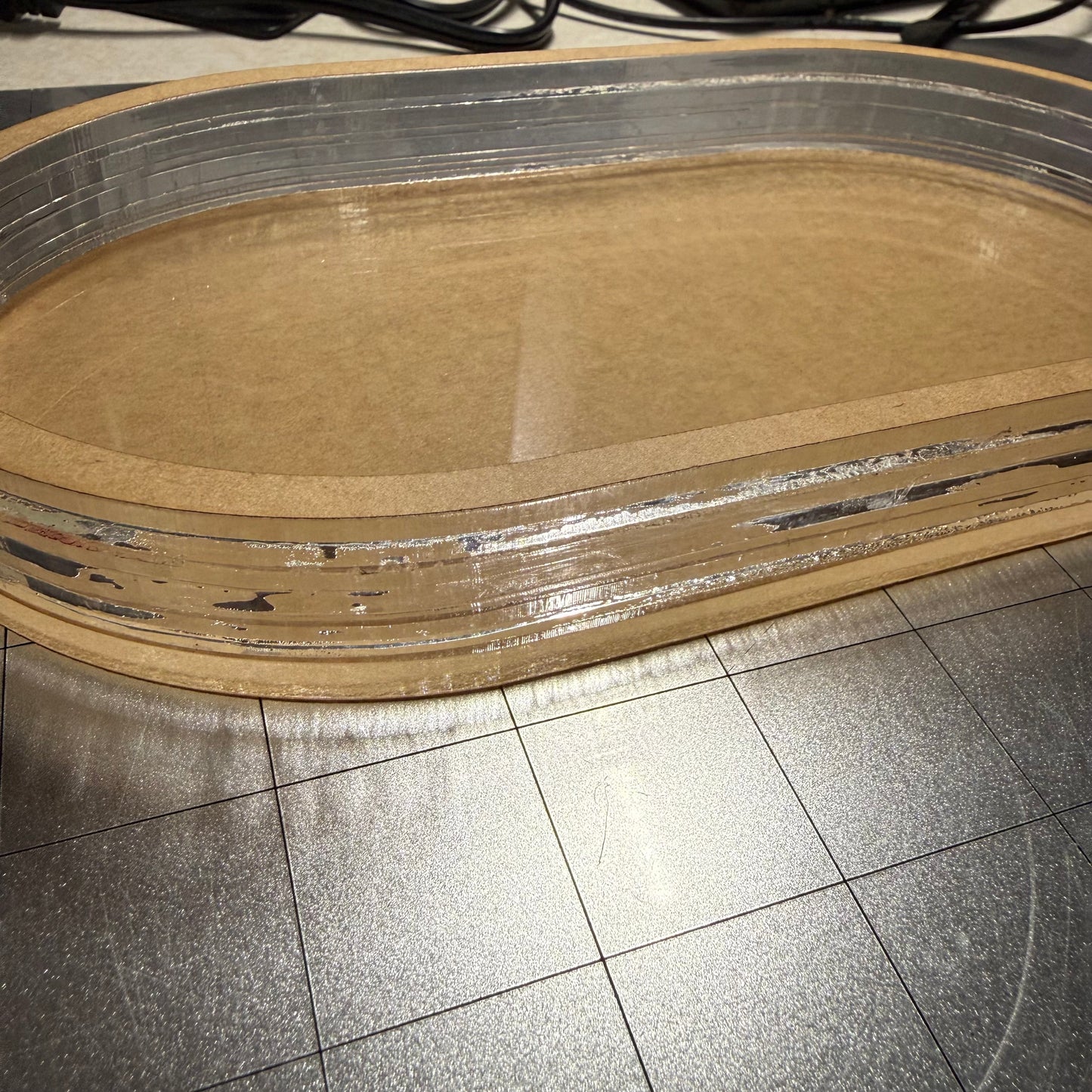 Pill Tray Acrylic Blank for Mold Making with Attached Housing
