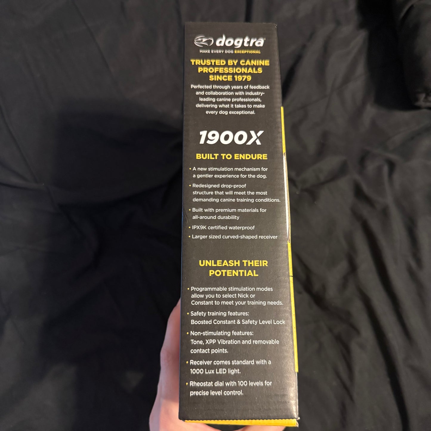 Dogtra 1900X 2-Dog Training Collar – New in Box