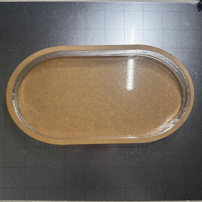 Pill Tray Acrylic Blank for Mold Making  with Attached Housing