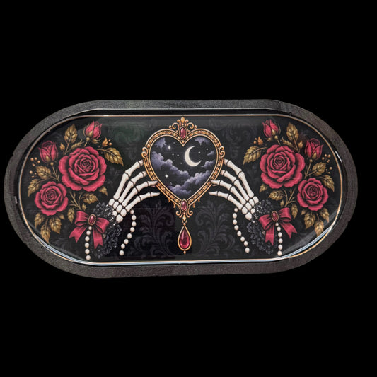 Gothic Romance Resin Tray