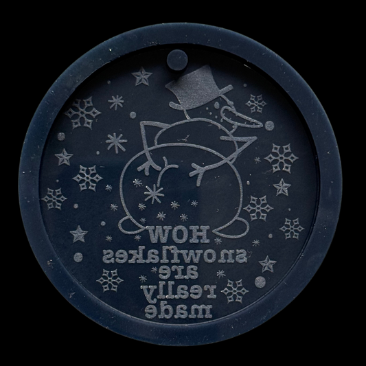 How Snowflakes Are Really Made Ornament Mold - b grade