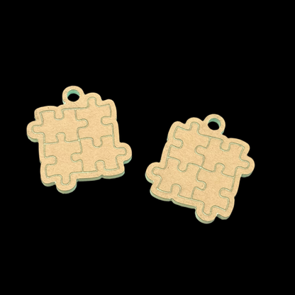 Puzzle Piece Earrings Mold
