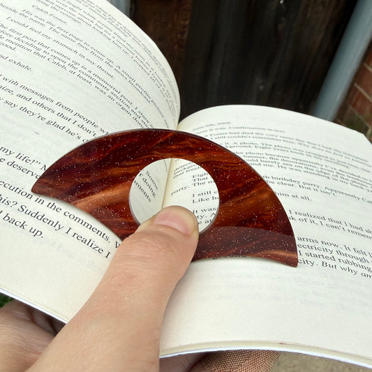 Sparkly Copper Page Holder