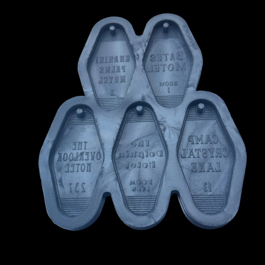 Murder Motel Key Tag Keychain Palette Mold
