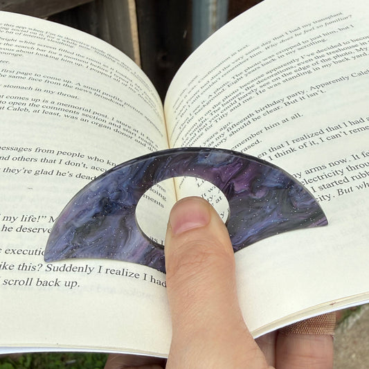 Sparkly Purple Page Holder