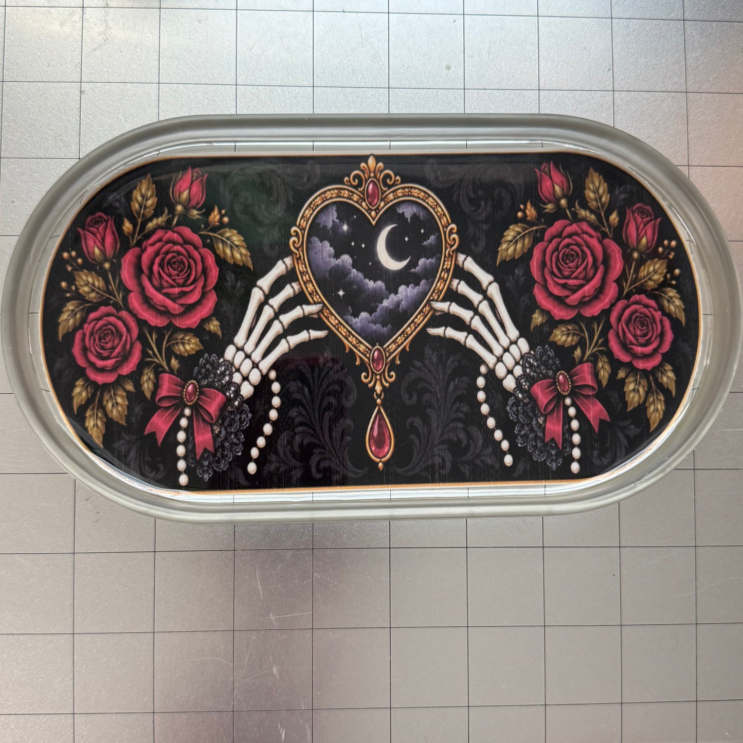 Gothic Romance Resin Tray