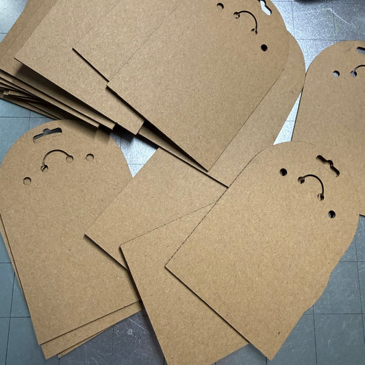 Cardboard Earring Cards Pack of 20