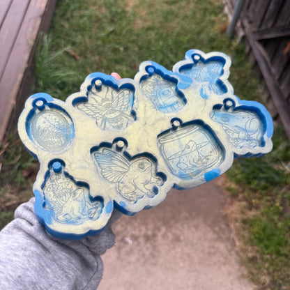 Goblincore Keychain Palette Mold