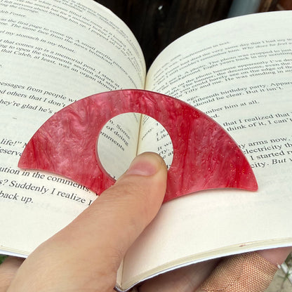 Sparkly Pink Page Holder