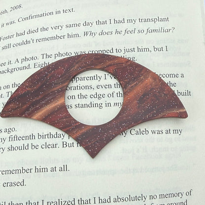 Sparkly Copper Page Holder