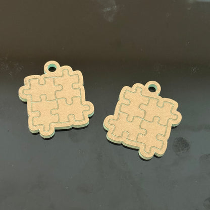 Puzzle Piece Earrings Mold