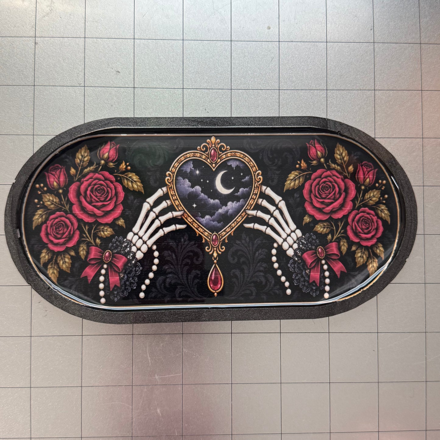 Gothic Romance Resin Tray