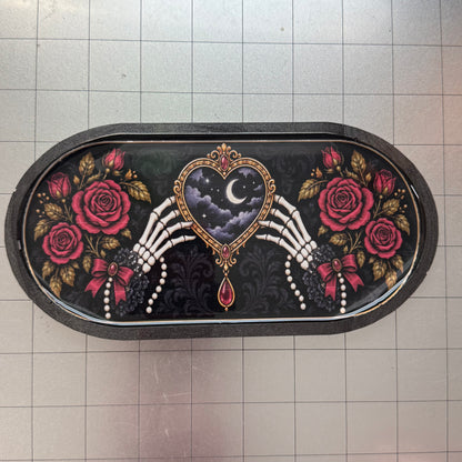 Gothic Romance Resin Tray