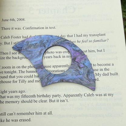 Sparkly Purple Page Holder