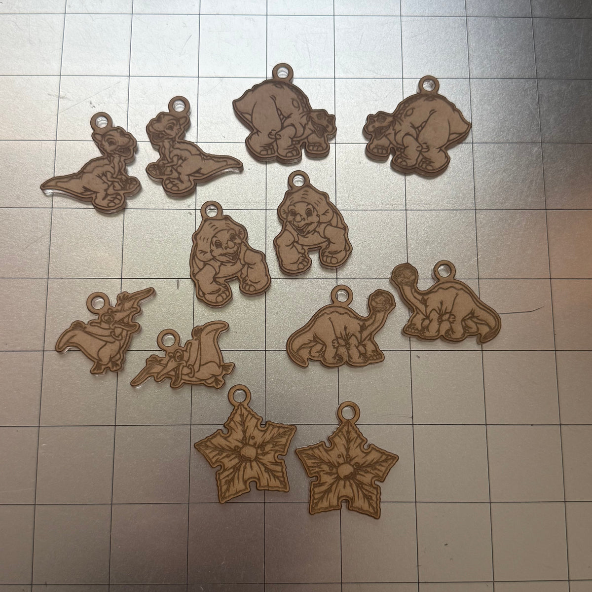 Acrylic Blank Earrings Set
