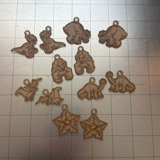 Acrylic Blank Earrings Set